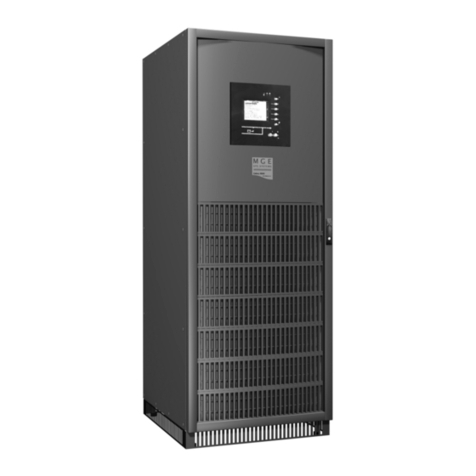 MGE UPS Systems Galaxy 5000 installation manual