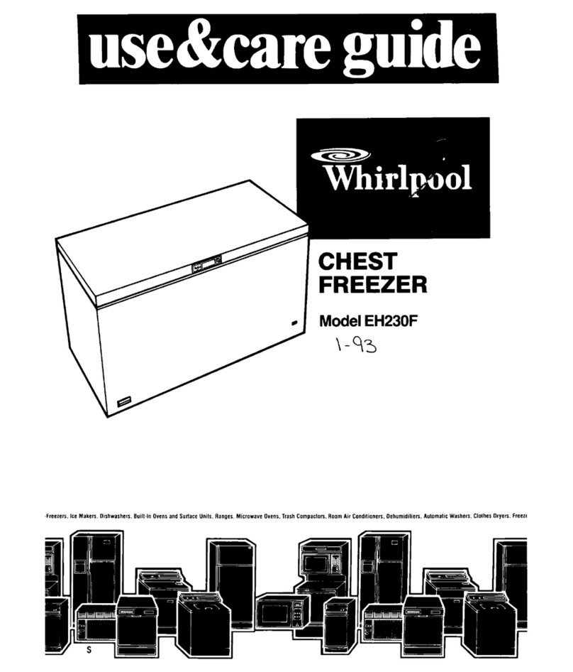 Whirlpool EH230F Use and care guide