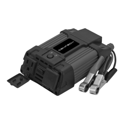 Centech 200 watt continuous Owner's manual & safety instructions