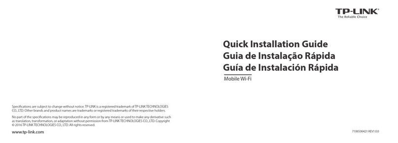 TP-Link M7350 User manual