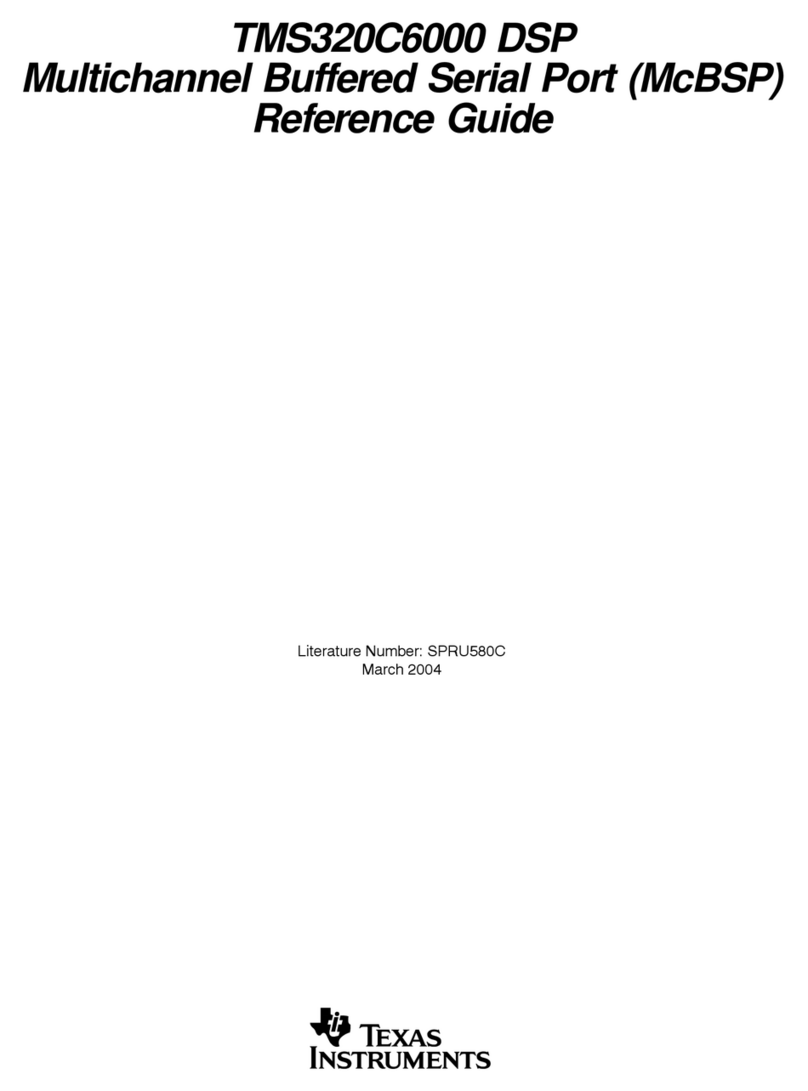 Texas Instruments TMS320C6000 DSP reference guide