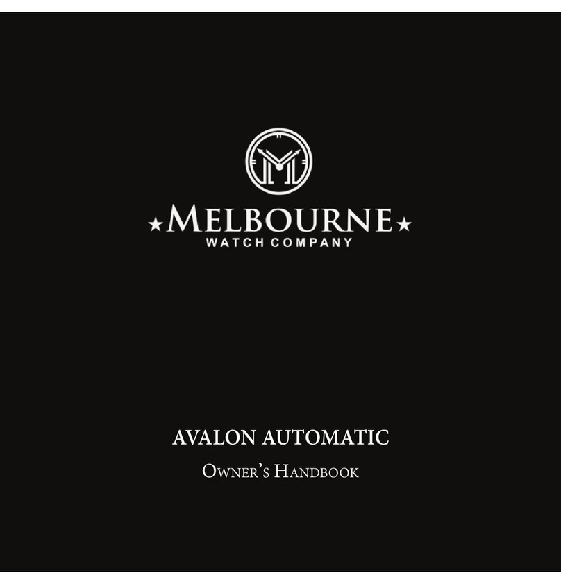 Melbourne AVALON AUTOMATIC Owner's handbook