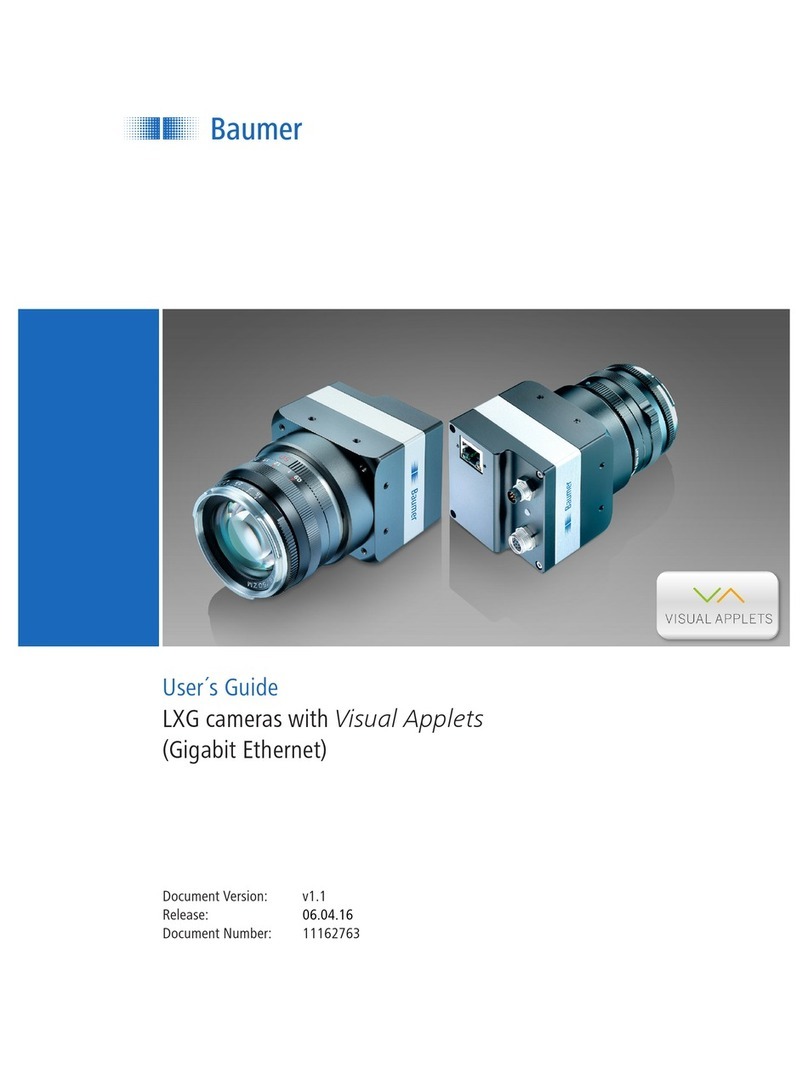 Baumer LXG series user guide