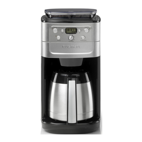 Cuisinart DGB900BCU Grind & Brew Plus instruction manual Cuisinart DGB900BCU Grind & Brew Plus instruction manual