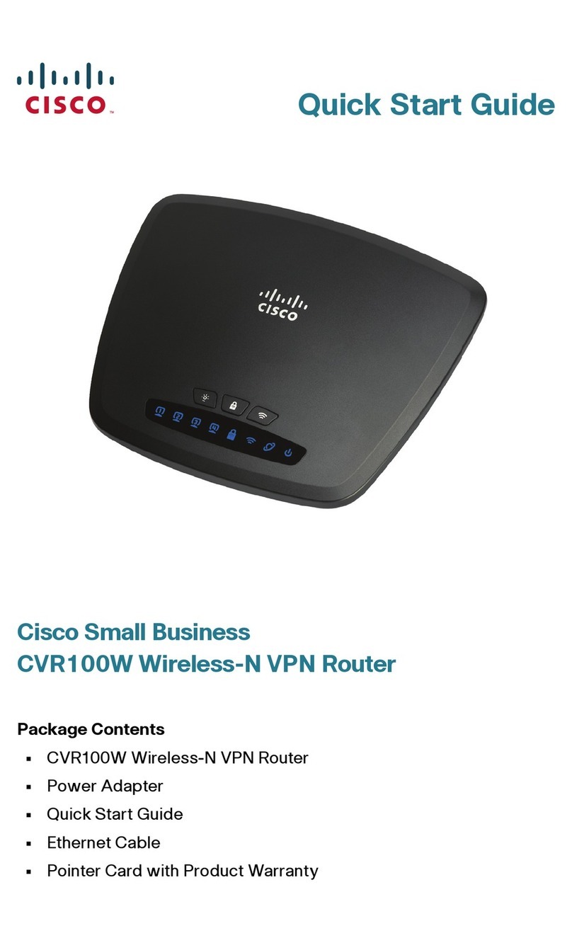 Cisco CVR100W User manual