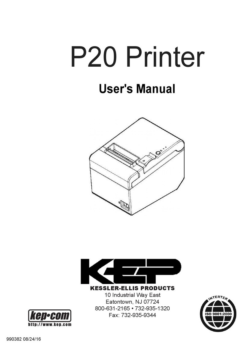 KEPCO P20 User manual