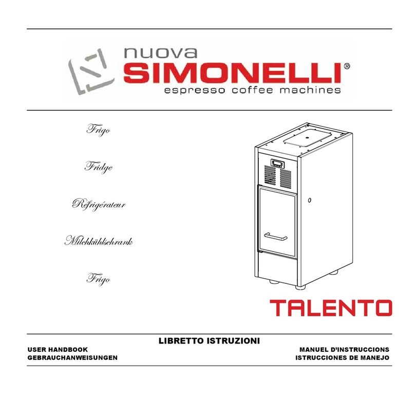 Nuova Simonelli TALENTO Instruction Manual