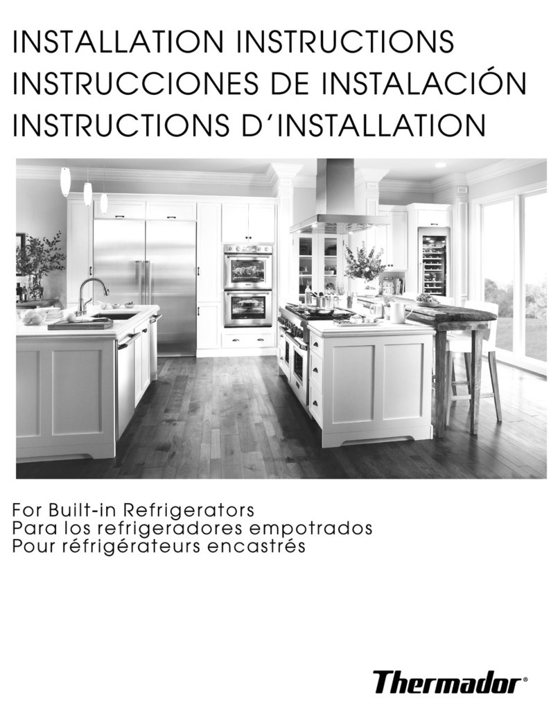 Thermador T42BR810NS User manual