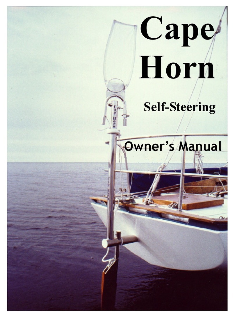 CapeHorn Self-Steering owner's manual