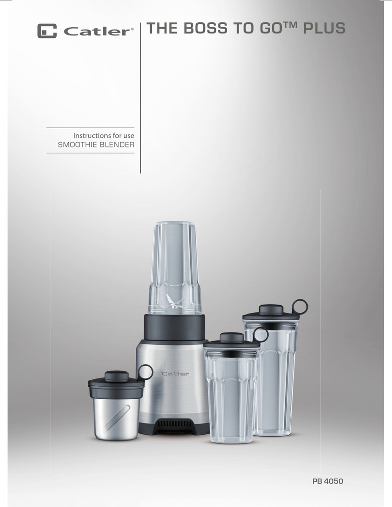 Catler THE BOSS TO GO PLUS PB 4050 Instructions for use
