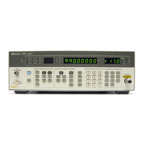 HP 8656 Series Instruction manual