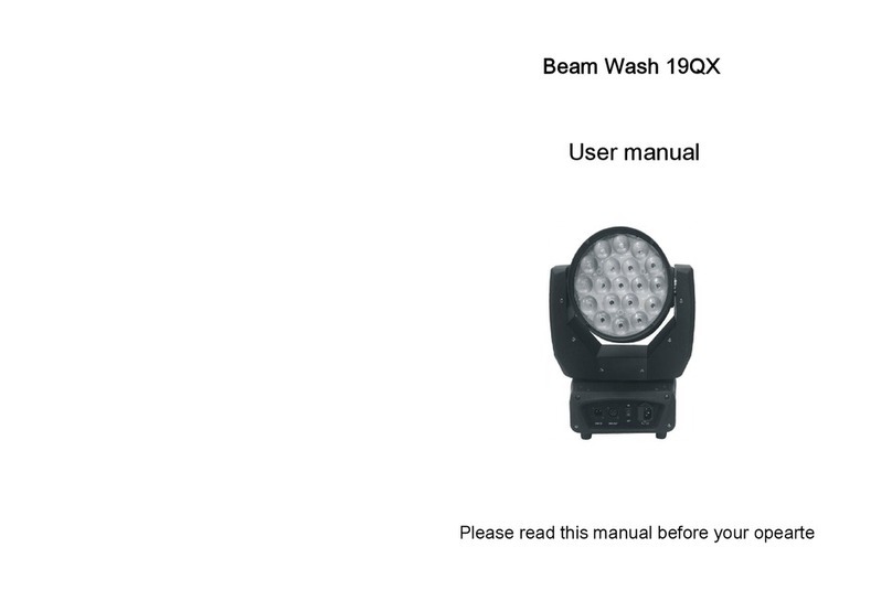 ArtFox Beam Wash 19QX user manual