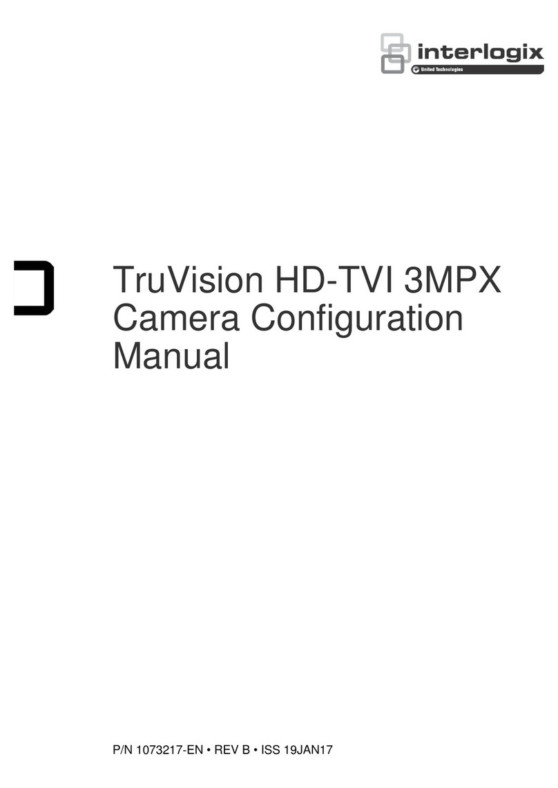 Interlogix TruVision HD-TVI 3MPX Instruction sheet Interlogix TruVision HD-TVI 3MPX Instruction sheet