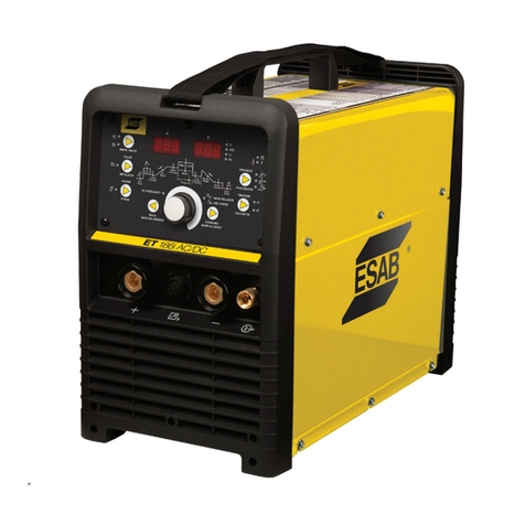 ESAB ET 186i AC/DC operating manual