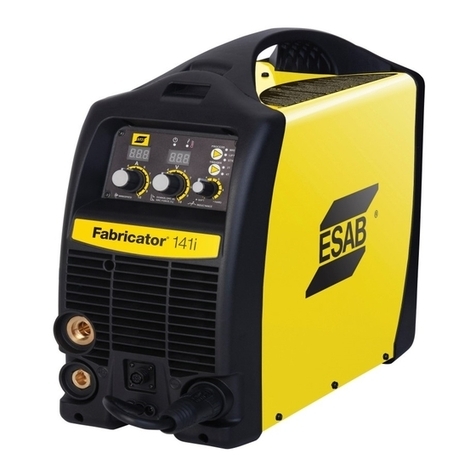 ESAB fabricator 141i Service manual