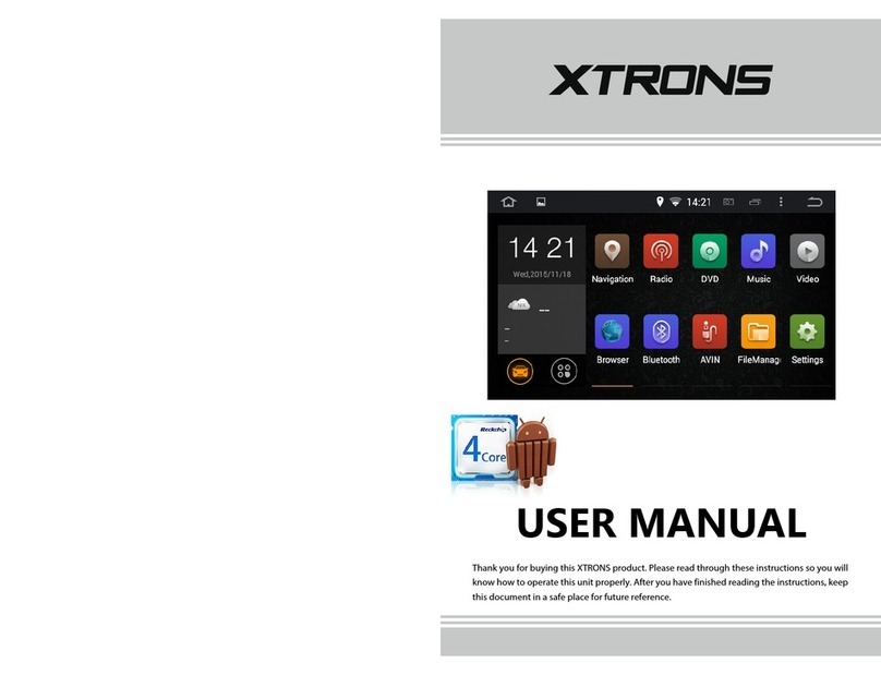 Xtrons D716GY user manual