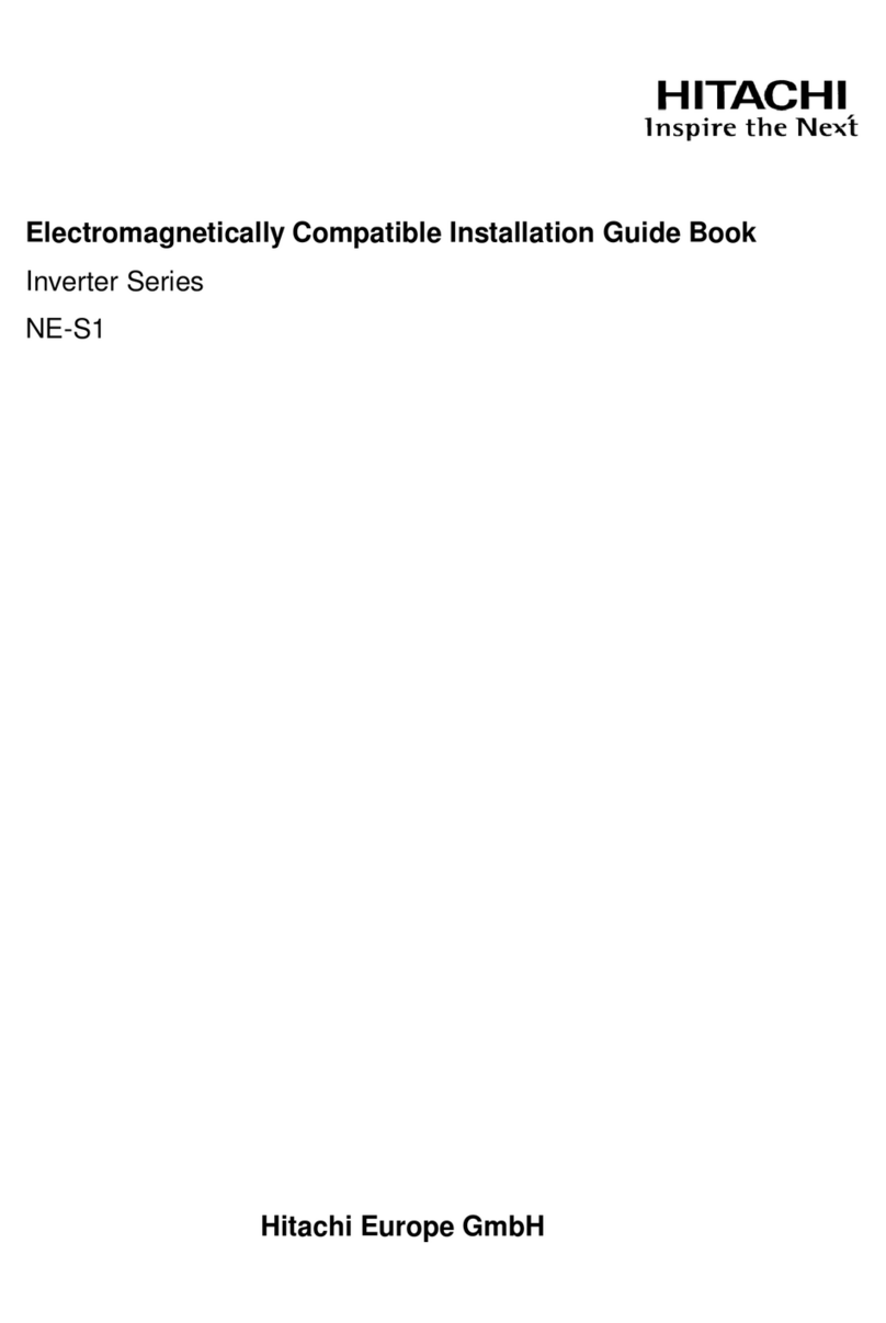 Hitachi NE-S1 series User manual