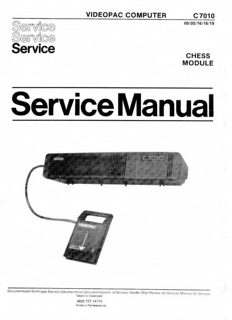 Philips C7010 User manual