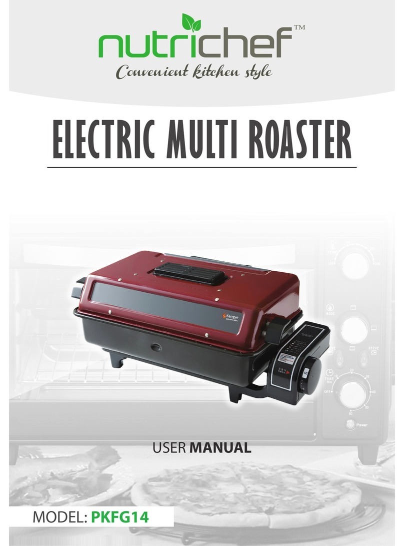NUTRICHEF PKFG14 user manual