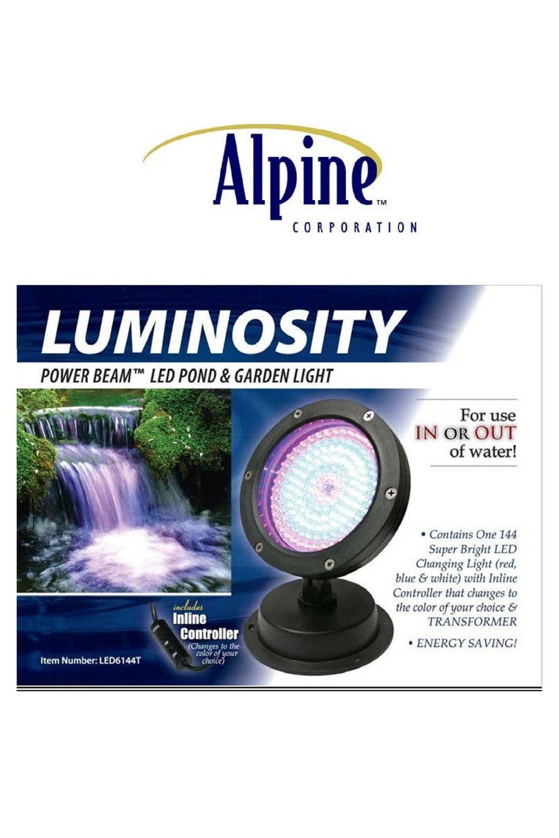 Alpine LED6144T instruction manual