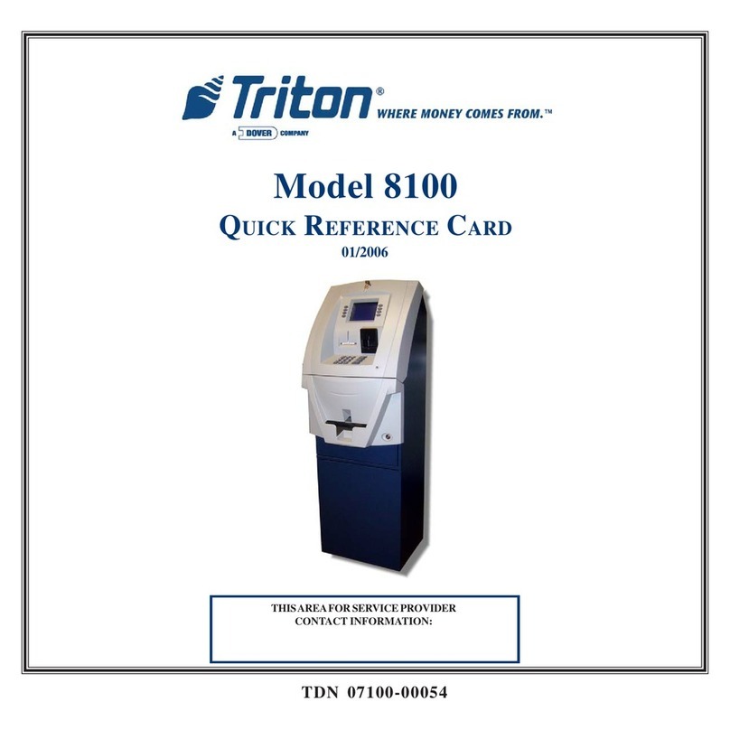 Triton 8100 Reference guide