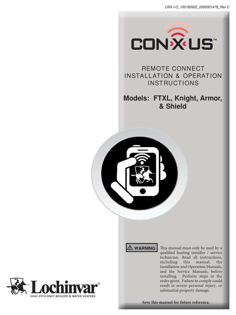 Lochinvar FTXL Installation instructions