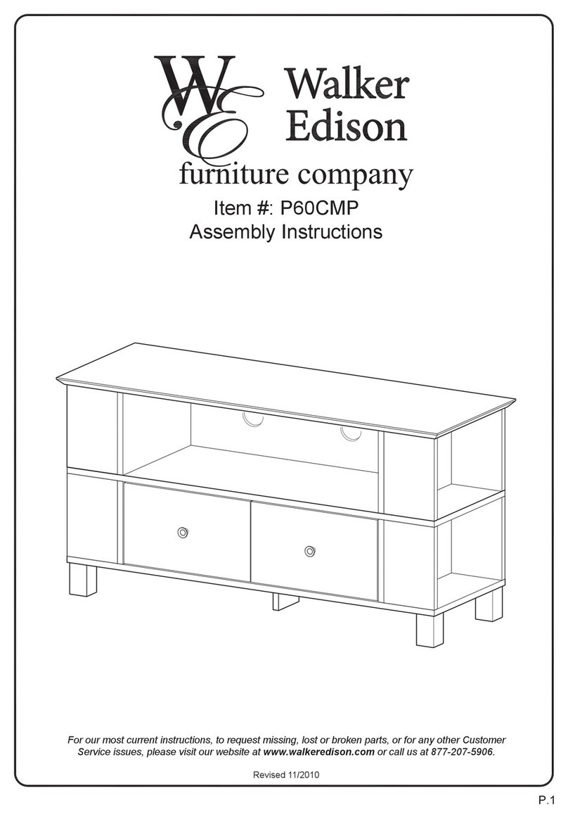 Walker Edison P60CMP User manual Walker Edison P60CMP User manual