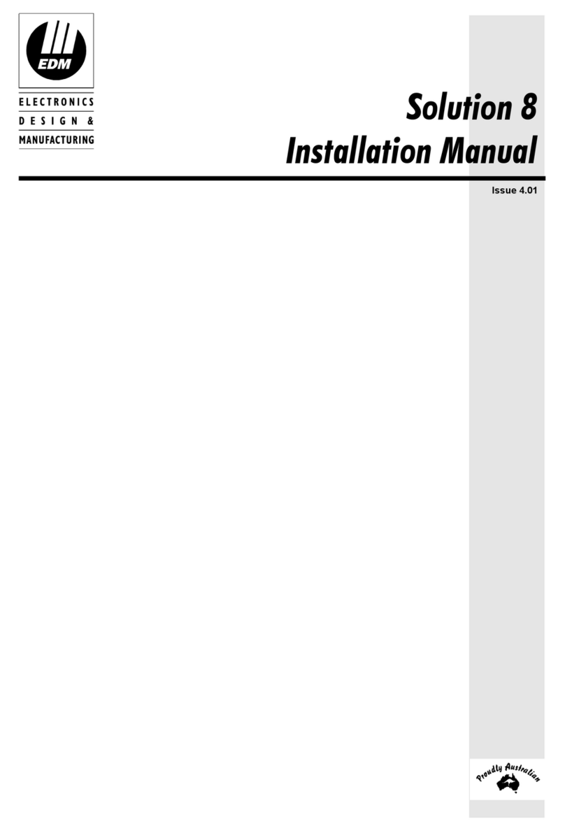 EDM Solution 8 User manual
