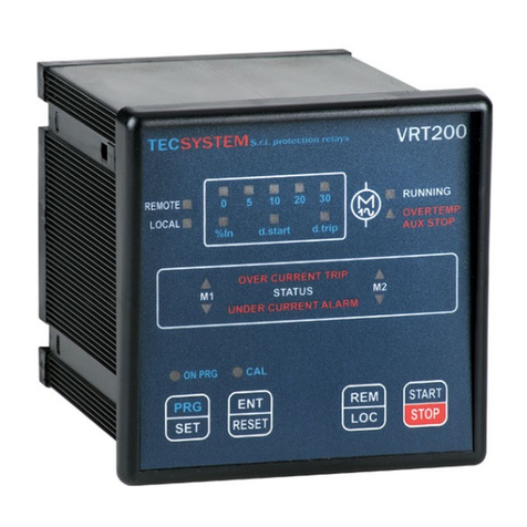 TECSYSTEM VRT200 instruction manual
