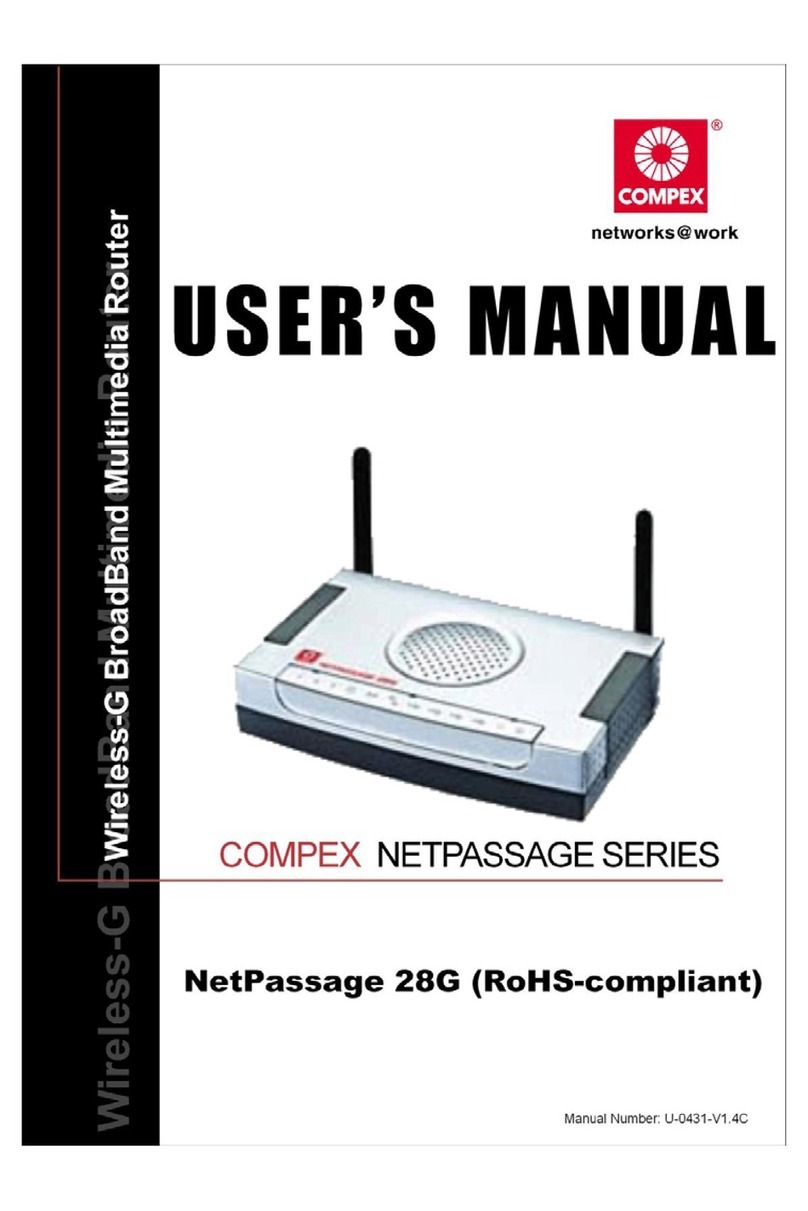 Compex NetPassage 28G user manual