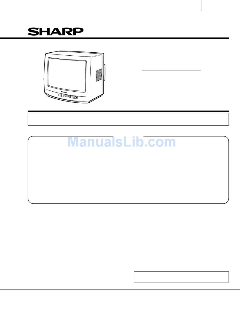 Sharp 13N-M100B User manual
