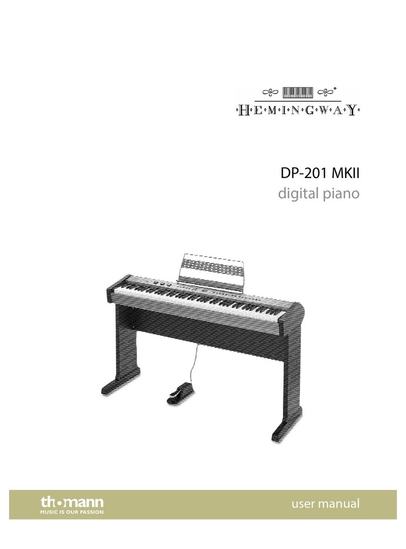 thomann DP-201 MKII User manual