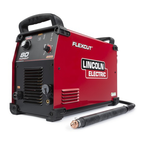 Lincoln Electric FlexCut 80 Operator's manual