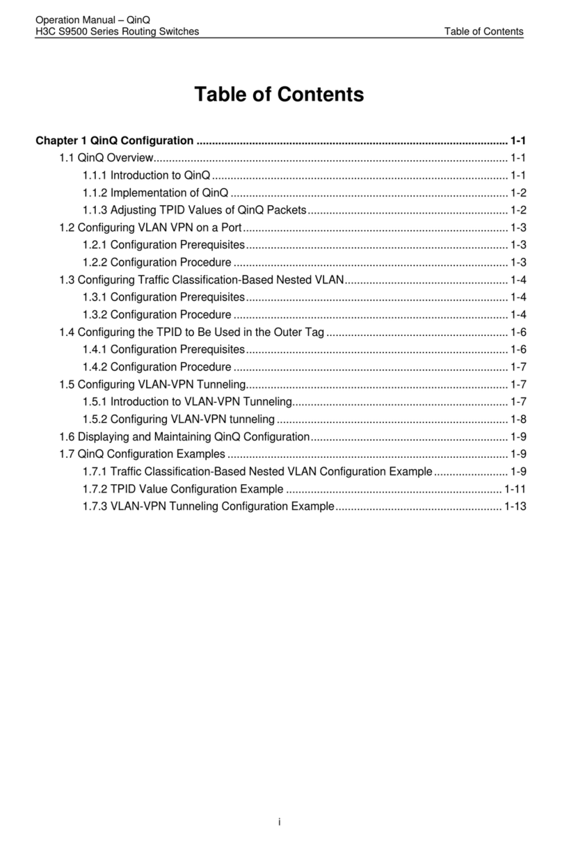 H3C S9500 Series operating manual