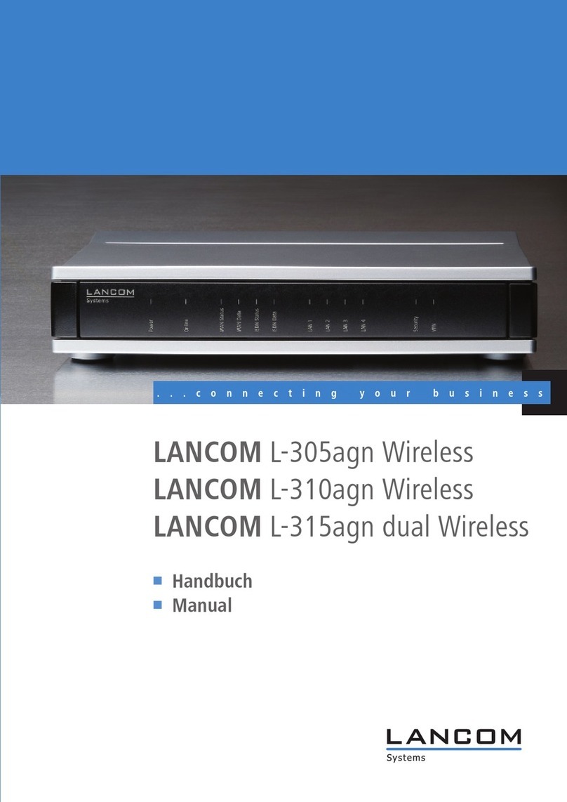 Lancom L-305agn Wireless User manual