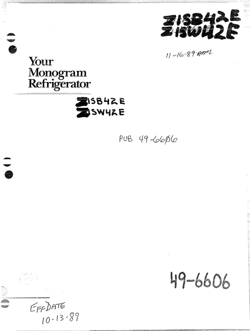 Monogram ZISB42E User manual