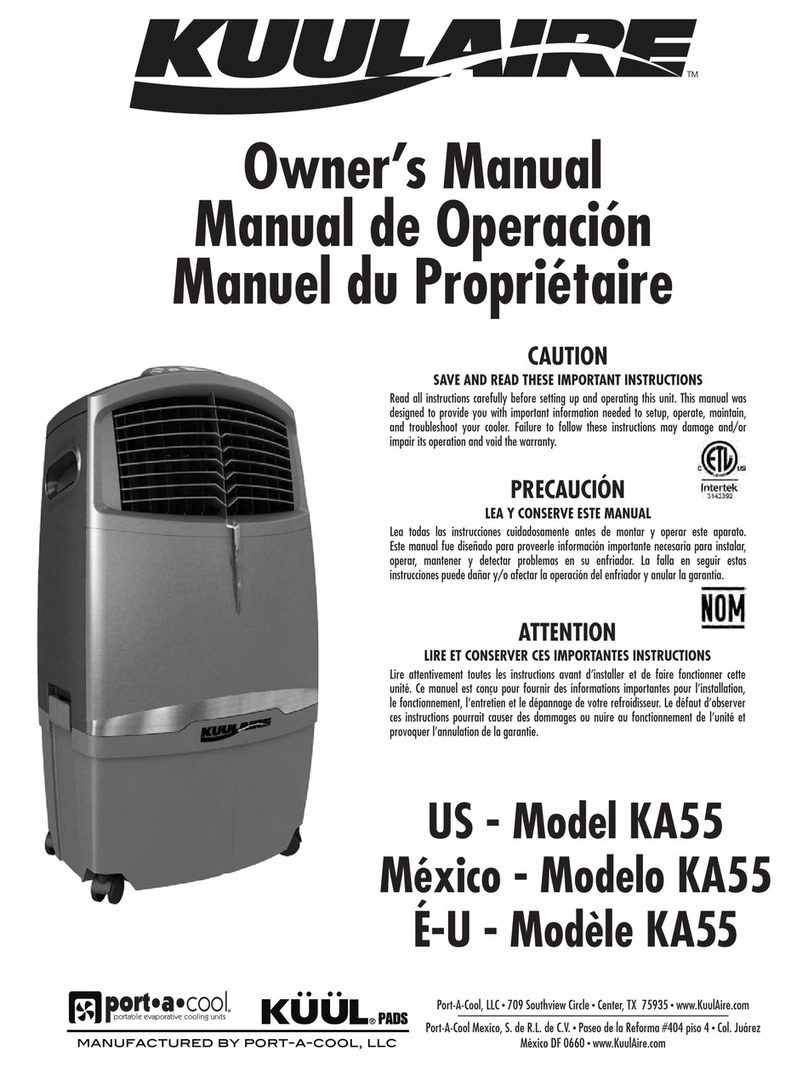 KUULAIRE KA55 owner's manual