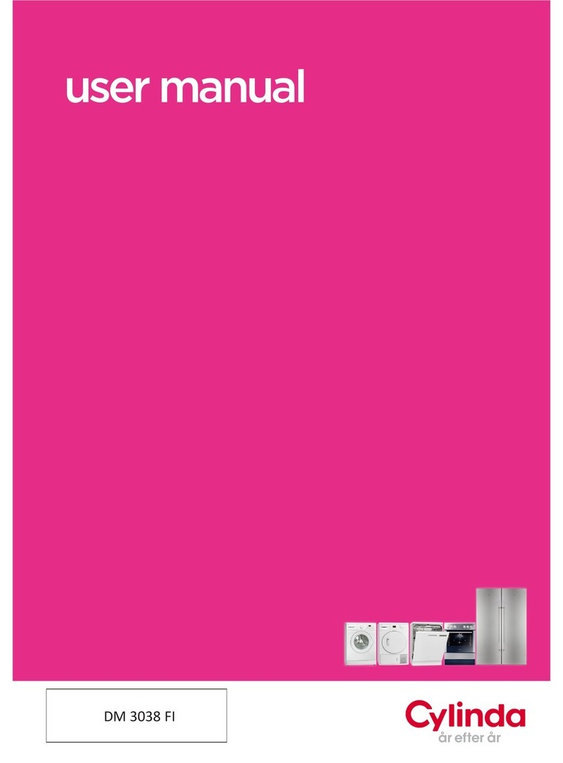 Cylinda DM 3038 FI User manual