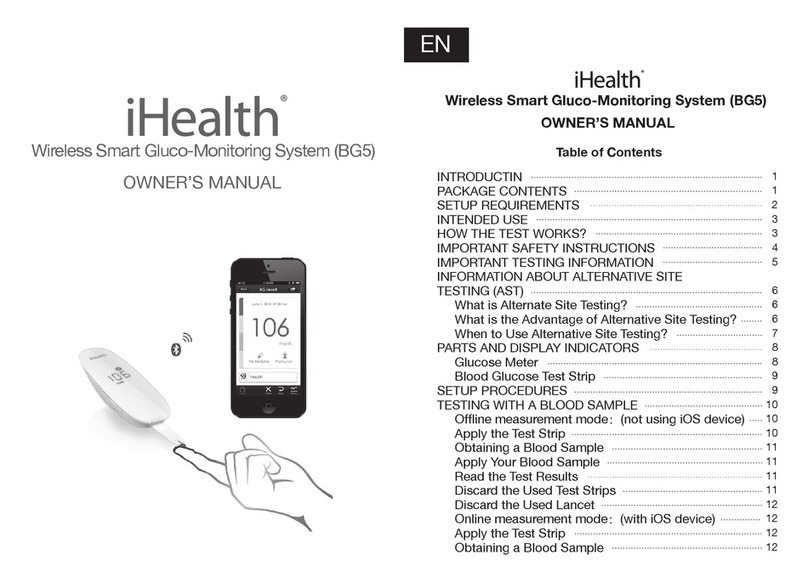 iHealth BG5 owner's manual