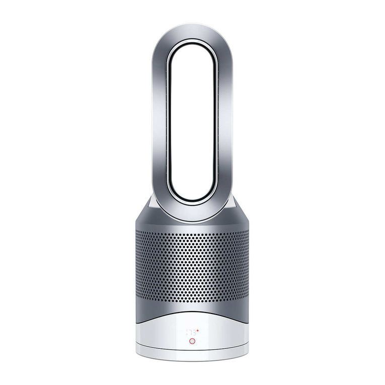 Dyson pure hot + cool link operating manual