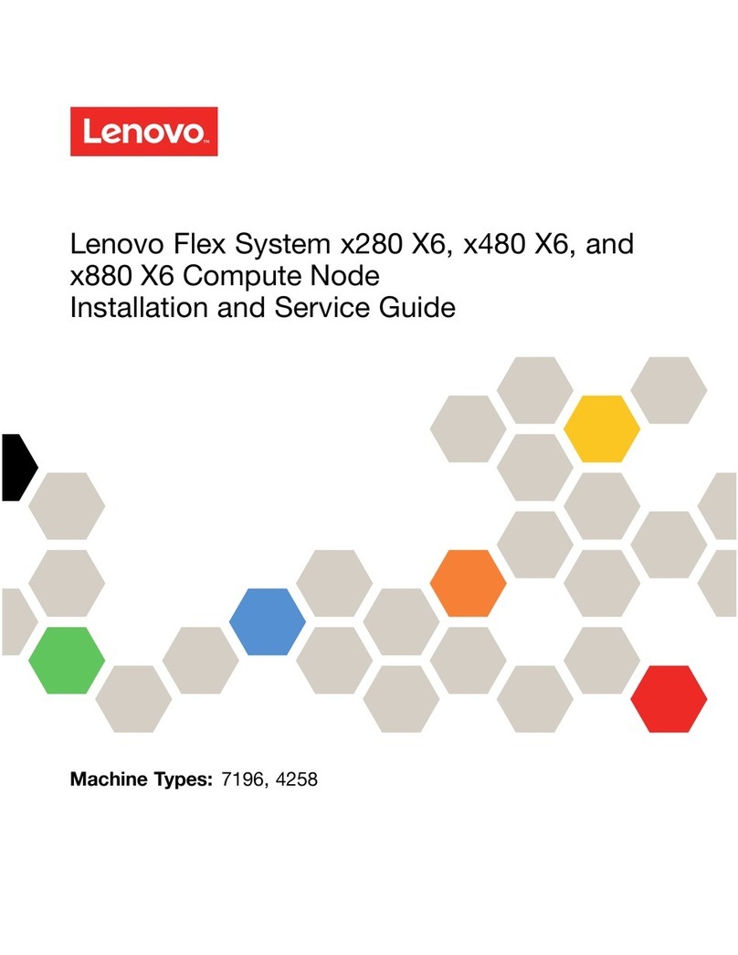 Lenovo Flex System x480 X6 Compute Node Installation and maintenance instructions Lenovo Flex System x480 X6 Compute Node Installation and maintenance instructions