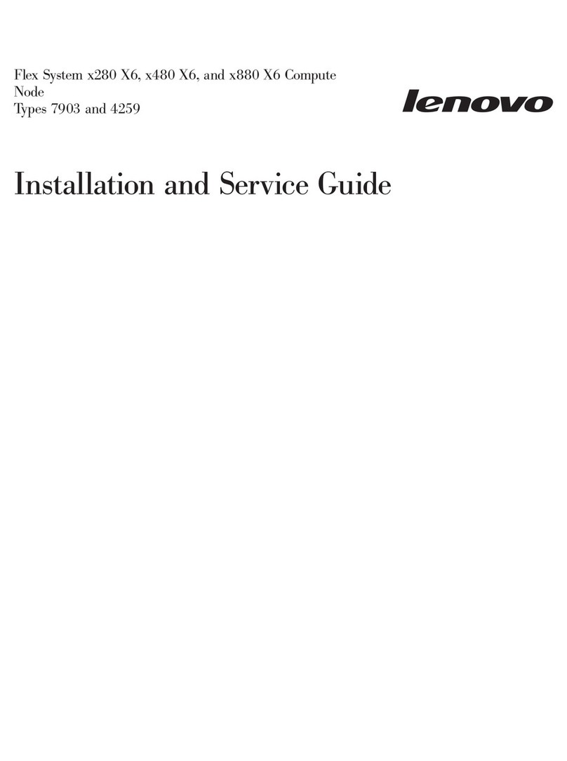 Lenovo Flex System x280 X6 Compute Node Installation and service guide