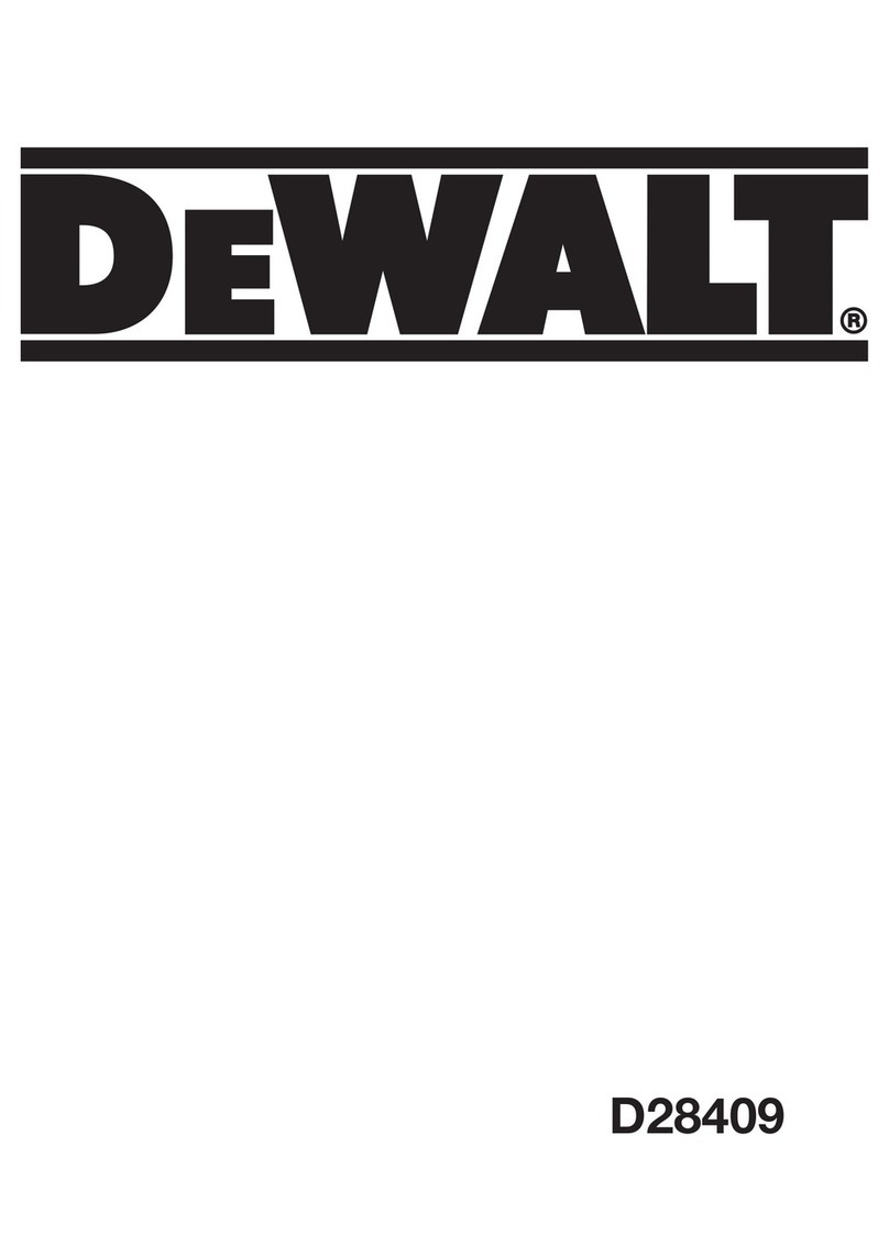 DeWalt D28409 User manual