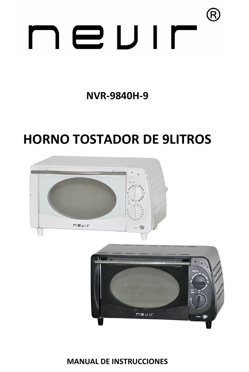 Nevir NVR-9840H-9 User manual