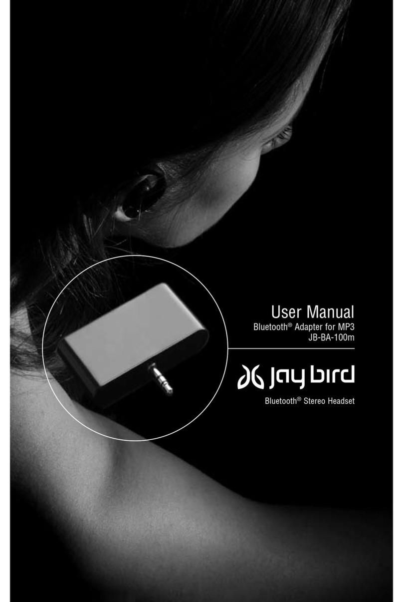 Jaybird JB-BA-100m user manual