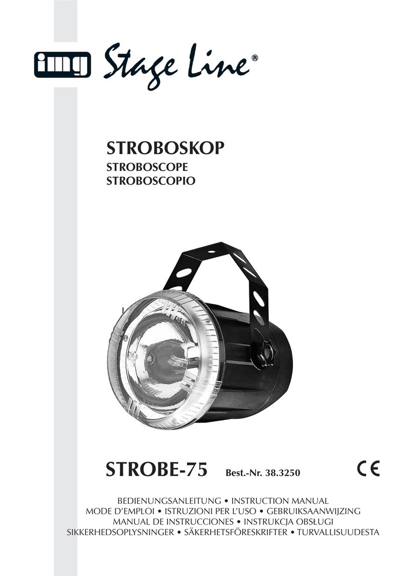 IMG STAGE LINE STROBE-75 User manual