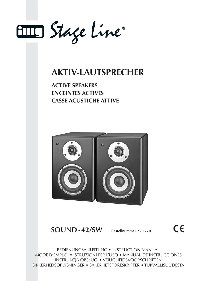 IMG STAGE LINE SOUND-42 instruction manual