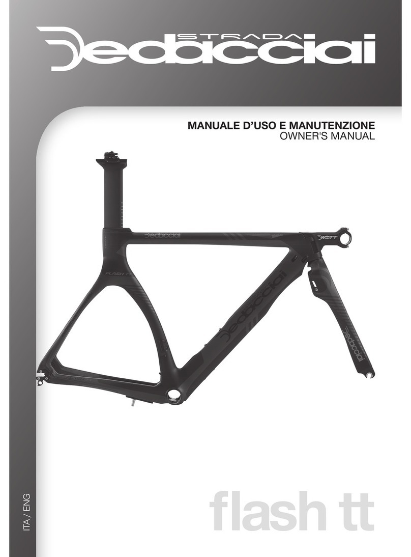 Dedacciai Strada flash tt owner's manual