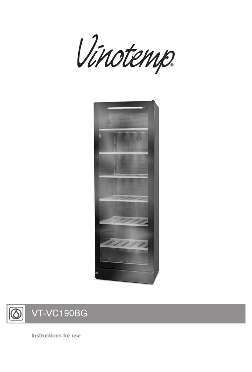 Vinotemp VT-VC190BG Instructions for use