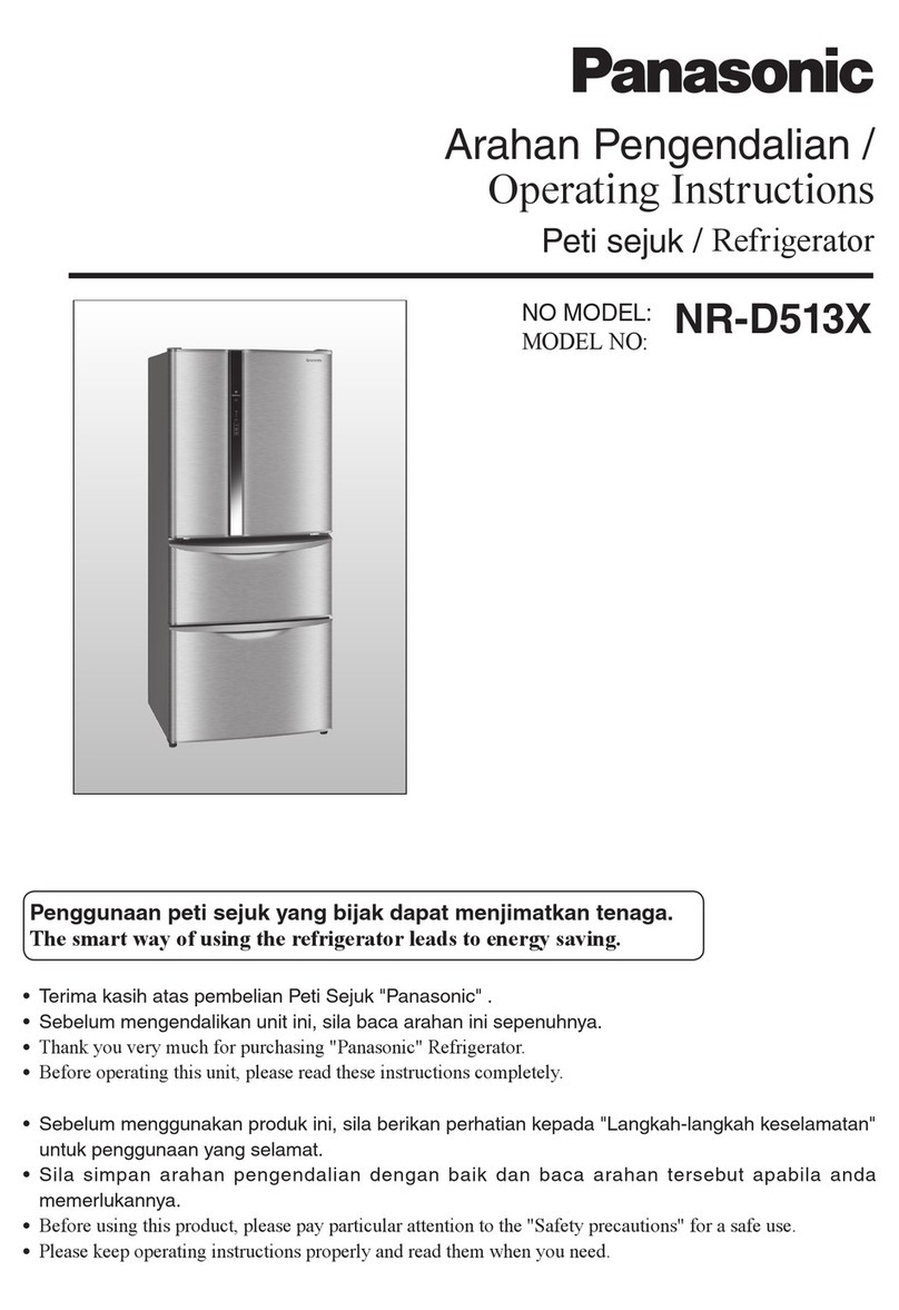 Panasonic NR-D513X User manual
